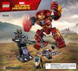 Instrucciones de Construcción - LEGO - 76104 - The Hulkbuster Smash-Up: Page 1