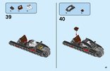 Instrucciones de Construcción - LEGO - 76118 - Mr. Freeze™ Batcycle™ Battle: Page 47