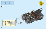 Instrucciones de Construcción - LEGO - 76118 - Mr. Freeze™ Batcycle™ Battle: Page 62