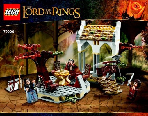 Instrucciones de Construcción - LEGO - The Lord of the Rings - 79006 - El Concilio de Elrond: Page 1