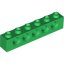 TECHNIC BRICK 1X6, Ø4,9