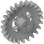 CROWN- AND GEAR WHEEL Z24