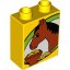 BRICK 1X2X2 DEC HORSE/HAVRE