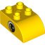 DUPLO BRICK, BOW 2X3X1, EYE