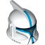 CLONE HELMET W. Ø1.5 HOLE 