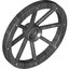 WHEEL WITH SPOKES Ø33.8