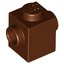 BRICK 1X1 W. 2 KNOBS